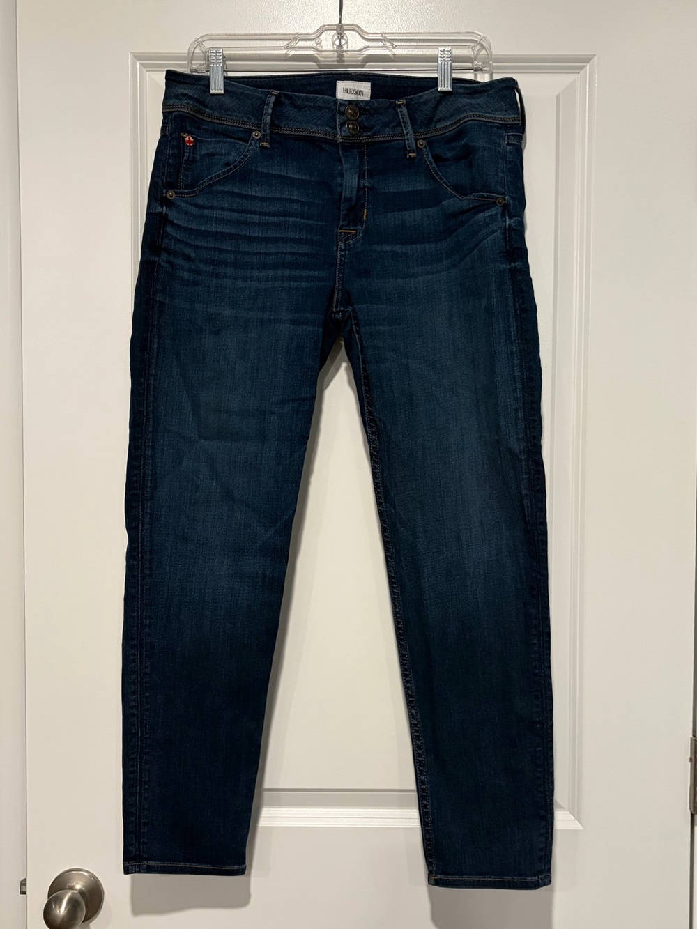 Hudson Jeans Women's Dark Indigo Skinny Jeans
